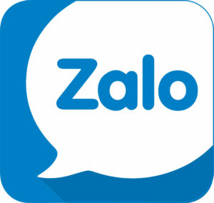 Biểu tượng chính thức Zalo web năm 2023.
